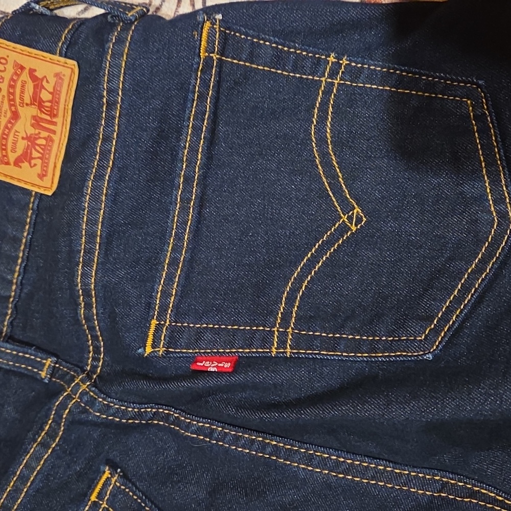 Levis Dark Bootcut Jeans